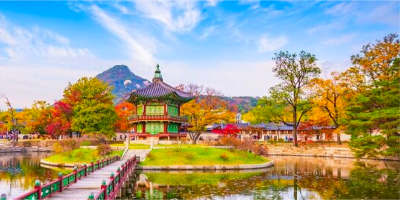 วัฒนธรรมเกาหลี ภาพบรรยากาศความสวยงามเกาหลีใต้